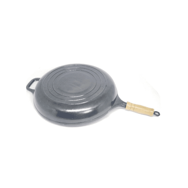 Frigideira Antiaderente com Espátula 30 cm e Tampa de Vidro