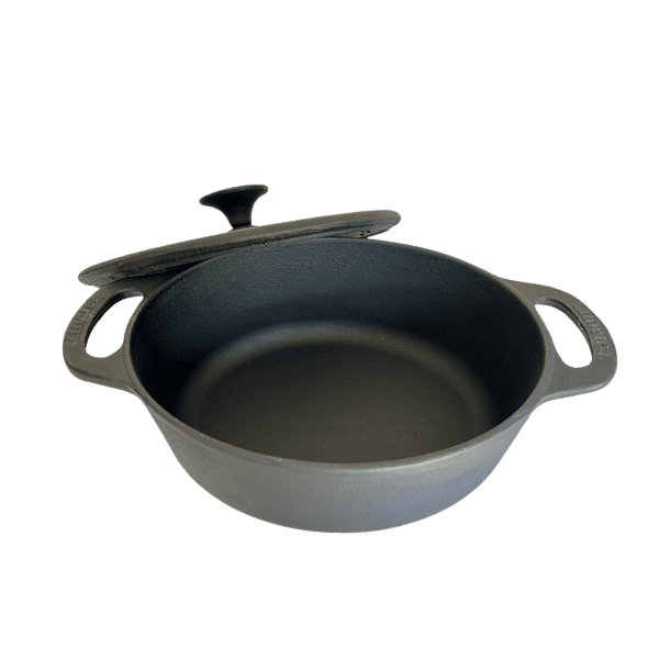 Panela de Ferro Caçarola Oval 5 Litros 