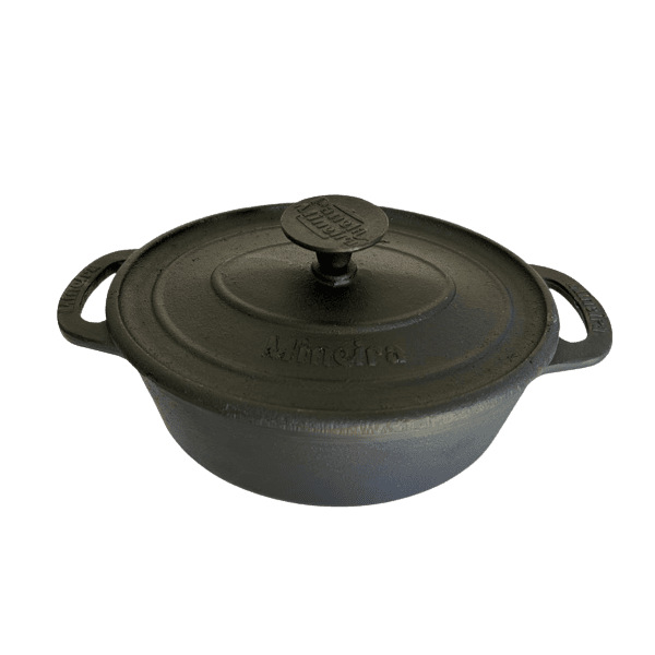 Panela de Ferro Caçarola Oval 2 Litros