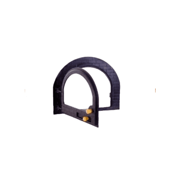 Porta de Forno de Pizza Tijolinho com Tampa de Vidro