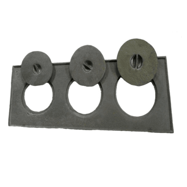 Chapa para fogão a Lenha Mineira 3 furos