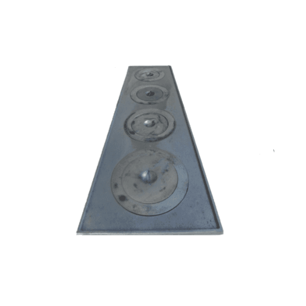 Chapa para Fogão a Lenha 4 furos com redução