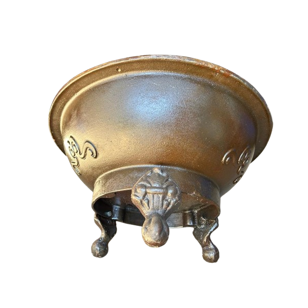 Lareira Bacia em Ferro Fundido Pequeno