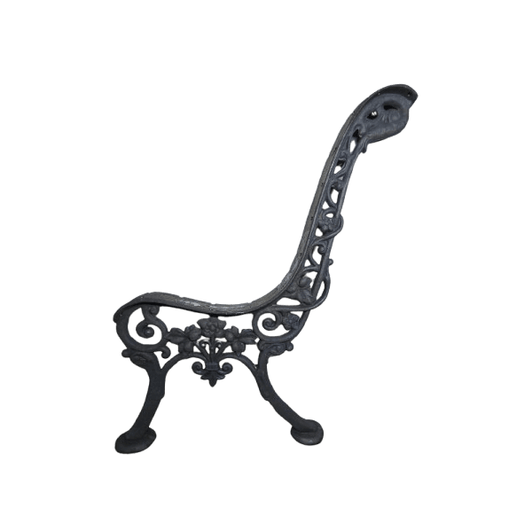 Pé de Banco Pink de Ferro Fundido 