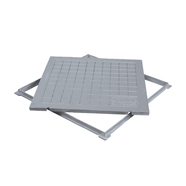 Tampão de Alumínio Fundido Simples 60X60 cm 