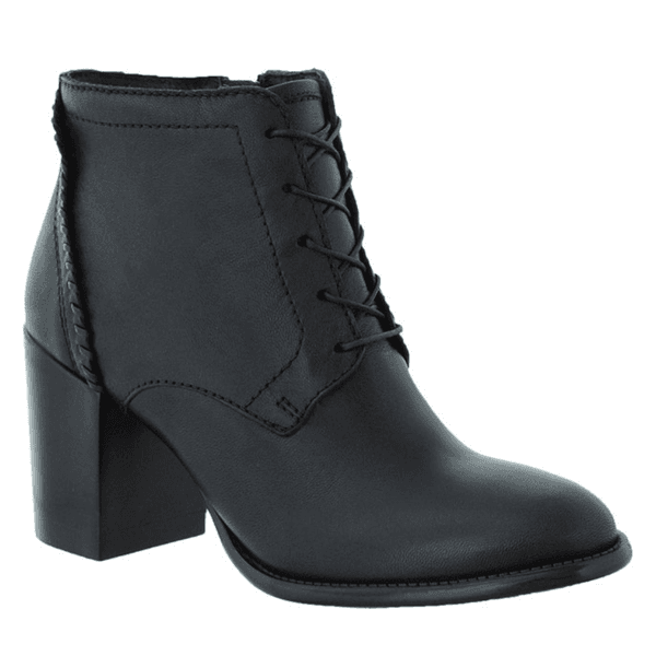 BOTA CANO BAIXO COURO PRETO