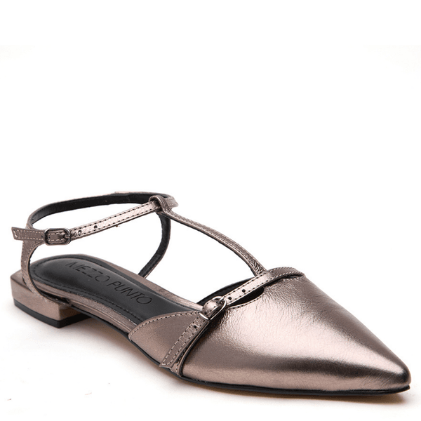 SAPATILHA VERONA COURO CRISTAL ONIX