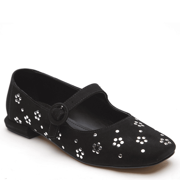 SAPATILHA FIRENZE COURO NOBUCK PRETO