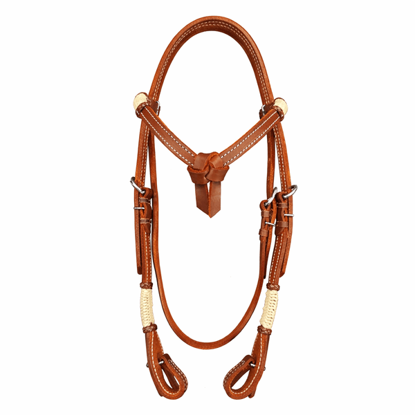  Cabeçada Testeira de Couro com Afogador Sport Equine