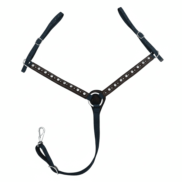 Peiteira em Neoprene C/ Strass para Sela 8792