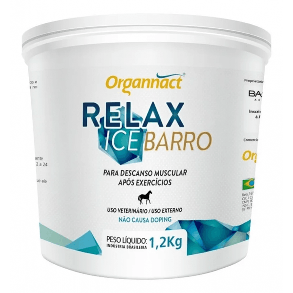 Relax Ice Barro 1.2 Kg Organnact 6341