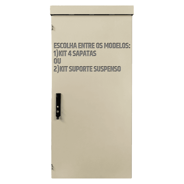 Rack Outdoor 20u X 56cm (560mm) Flex – Suspenso Ou Piso Com Sapata Ip55 C Copia