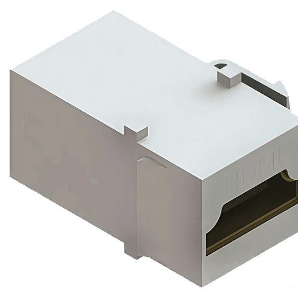 Keystone / Emenda HDMI Branca