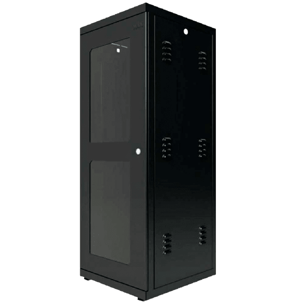 Rack 44U Piso P.G. Preto com Porta