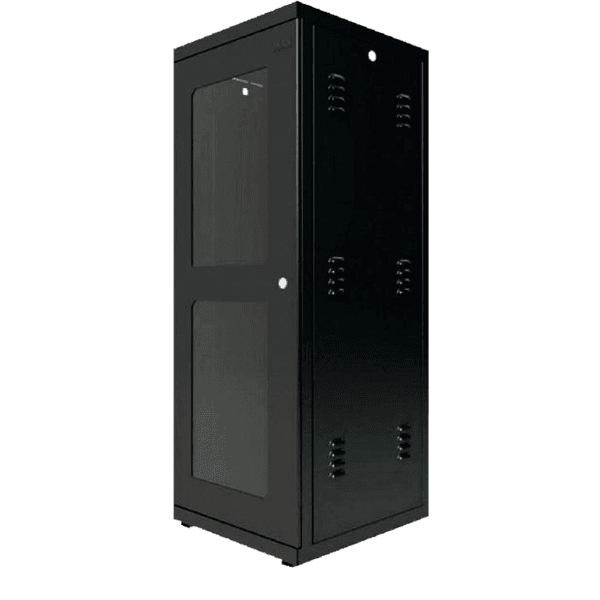 Rack 40U Piso P.G. Preto com Porta