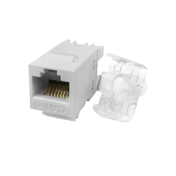 CONECTOR RJ-45 FEMEA CAT.6A Branco