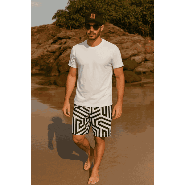 Short Masculino Forthem Geometric 19