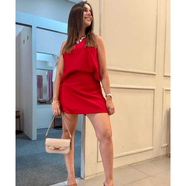 Conjunto Vivi Vermelho