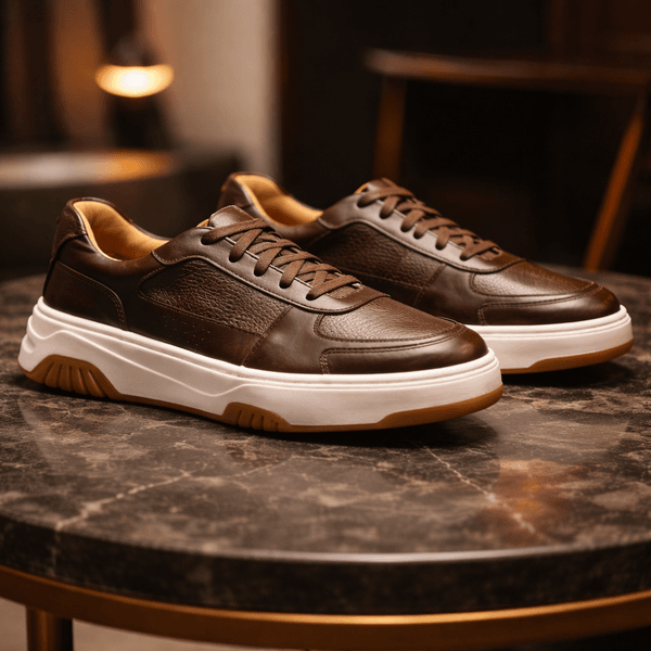 Malibu 30701 Couro Floater Café Comfort Café Malibu Sola Gelo Hamber