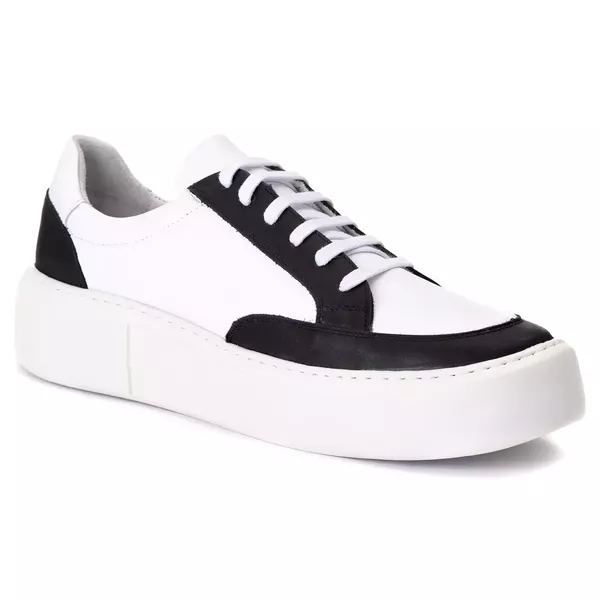 2821 Comfort/Nobuck Branco/Preto Everest Gelo