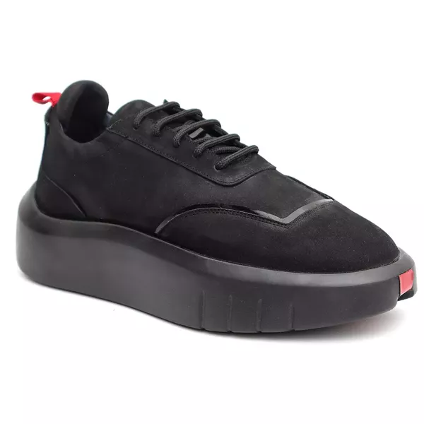 22000 Nobuck/Verniz Allblack Hongkong Preto