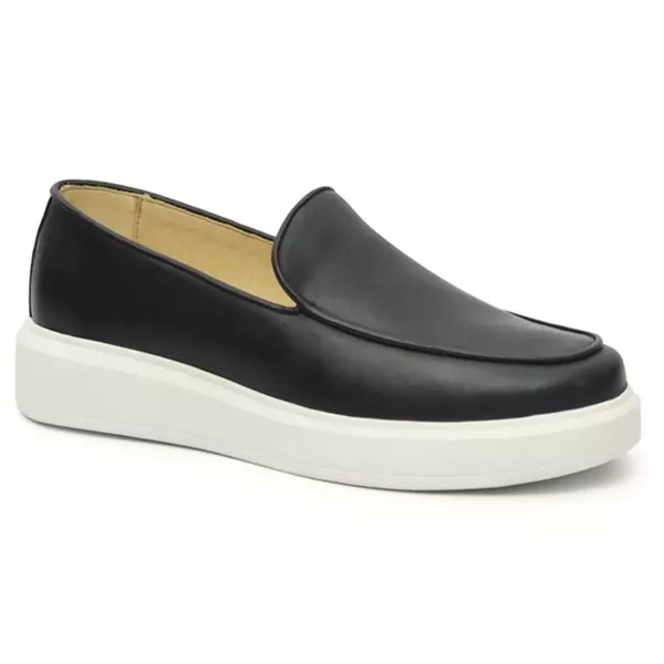 5503 Slip On Masculino Milao Comfort Preto