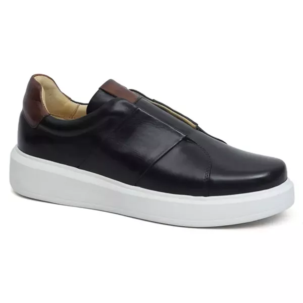 5504 Casual Masculino Milao Luvado Comfort Preto