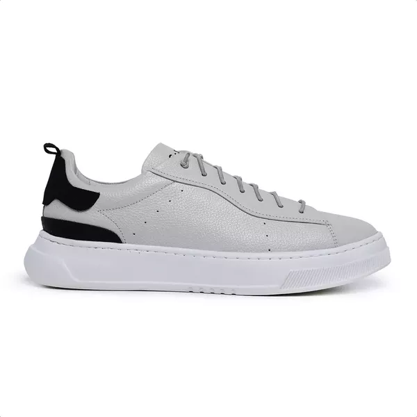 30003 Off White Nobuck Preto Rio Gelo