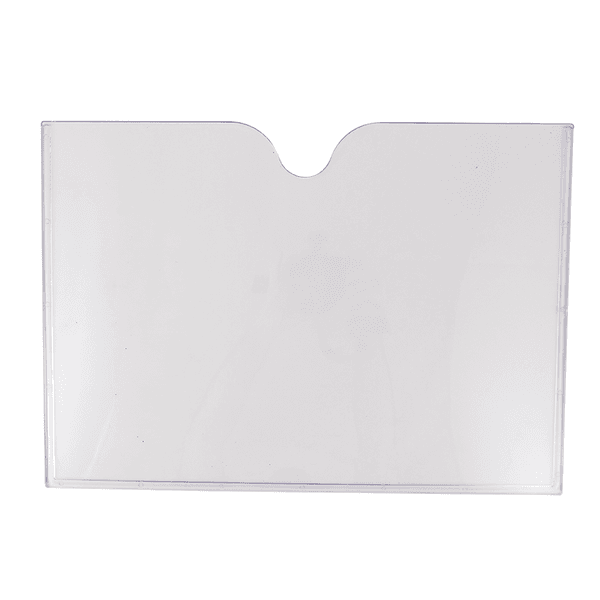 Display Expositor de Folheto e Informativo 44x31cm A3 Vertical Horizontal Frente Única Cristal