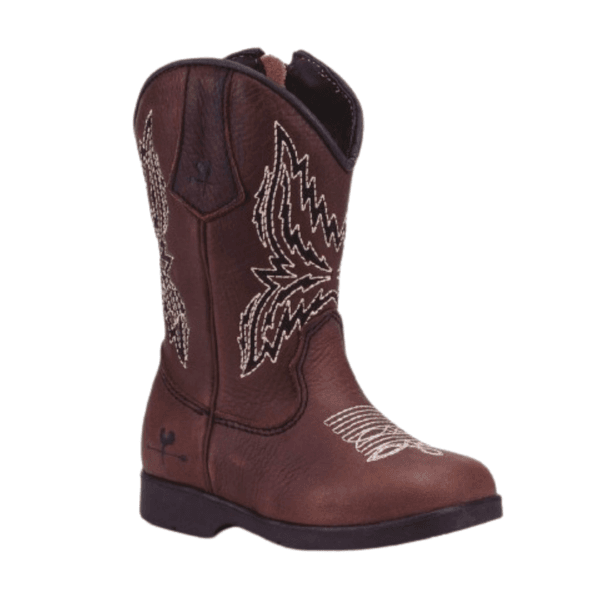 BOTA TEXANA INFANTIL NAPA CHOCOLATE
