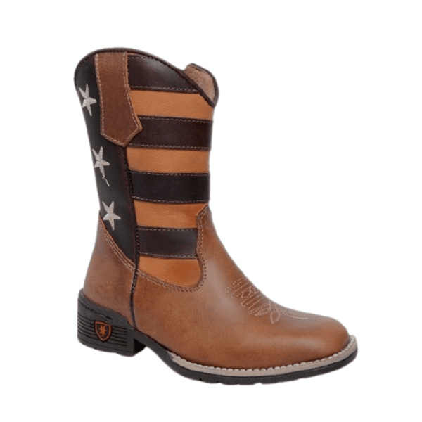 BOTA MASCULINA TEXANA JUVENIL ESTILO AMERICANA