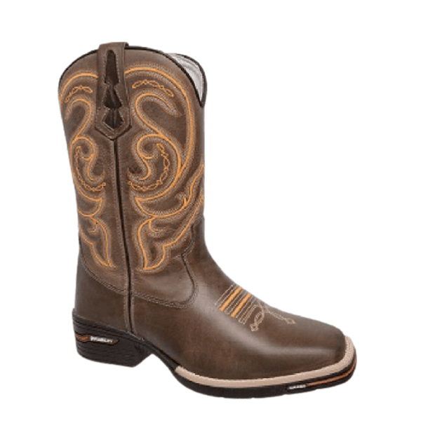 BOTA TEXANA MASCULINA FÓSSIL CAFÉ