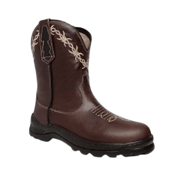 BOTA TEXANA MASCULINA FÓSSIL CAFÉ