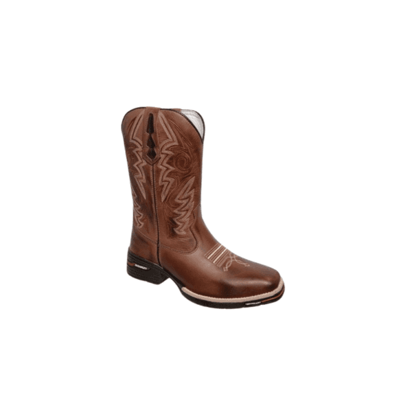 BOTA TEXANA MASCULINA LÁTEGO PINHÃO COM BORDADO