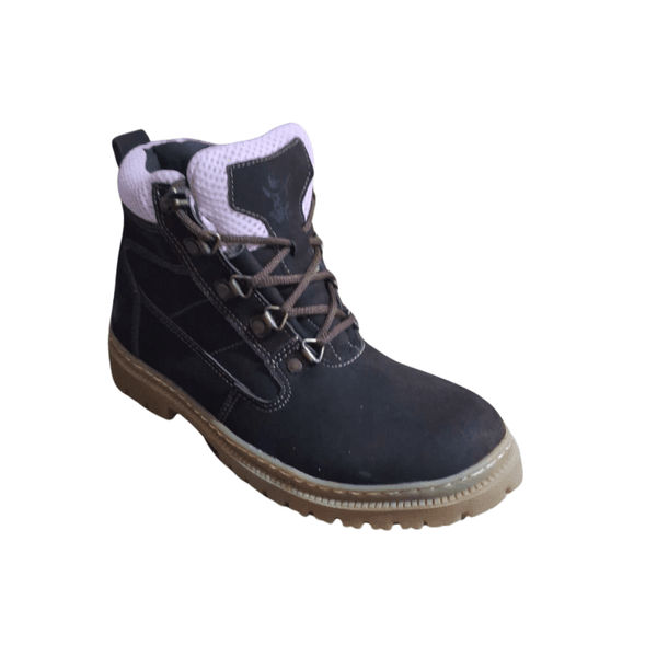 Coturno Feminino Adventure Nobuck Café Detalhe Rosa - PROMOÇÃO