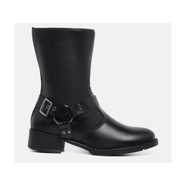 Bota Cano Baixo Paola Preto