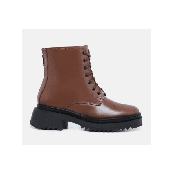 Bota Coturno Feminina Rafaela Marrom