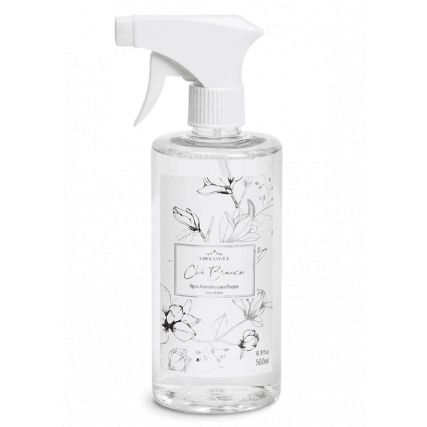 Água Aromática 500ml Essência Chá Branco Greenswet