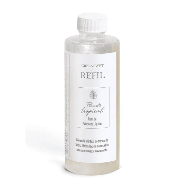 Refil Sabonete Líquido Floresta Tropical 300ml Greenswet