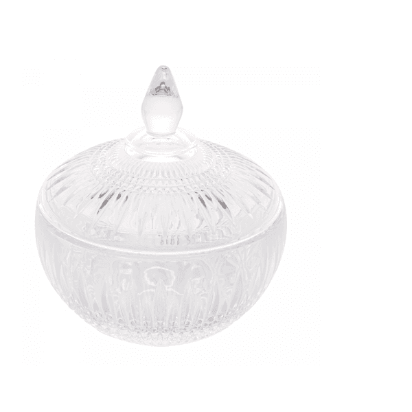 Potiche Decorativo De Cristal Queen 11cm X 12cm Wolff