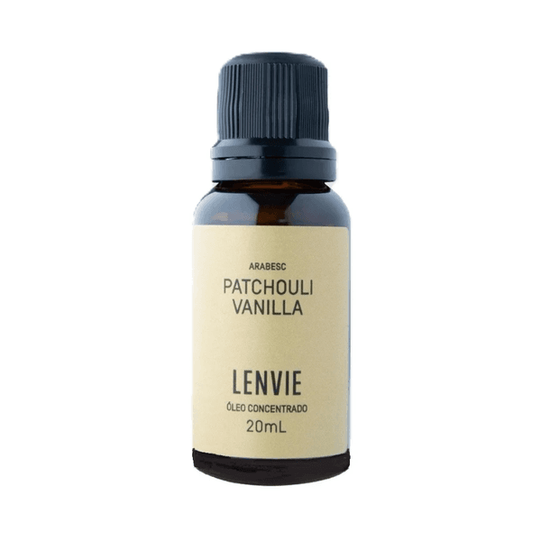 Óleo Concentrado Aromatizador Patchouli Vanilla 20ml Lenvie