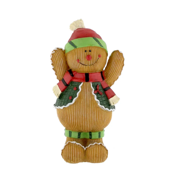  Enfeite Natalino Boneco Ginger 15cm Espressione Christmas
