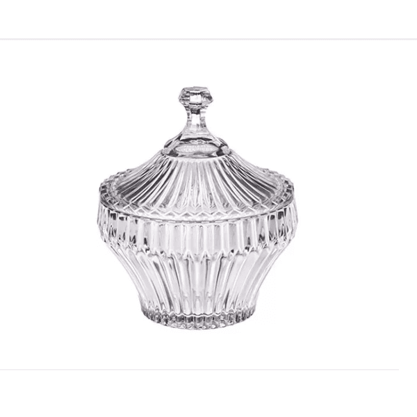 Potiche de Cristal com Tampa Renaissance 13,5cm