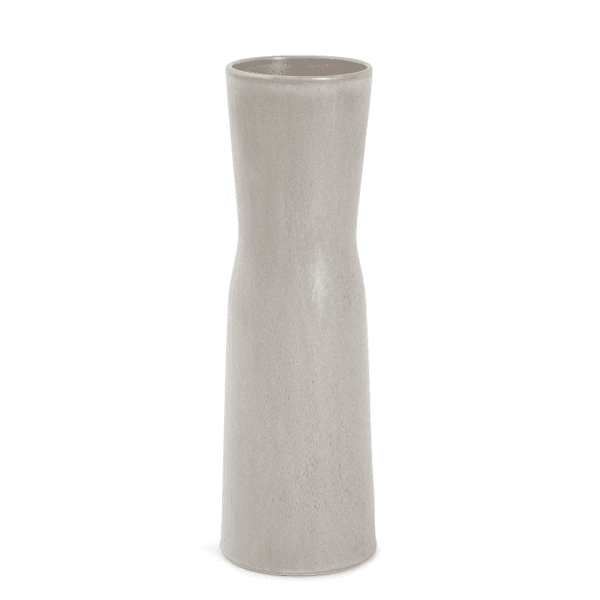 Vaso Em Ceramica Cinza Mart G 45cm