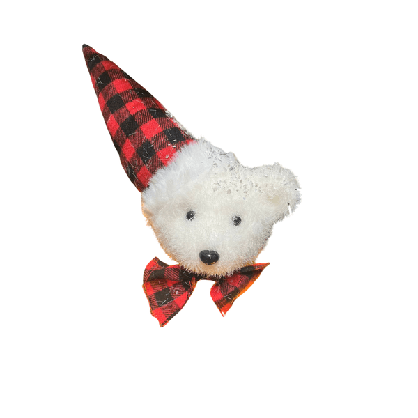 Penduricalho Urso Polar Enfeite De Natal Decoração Natalina