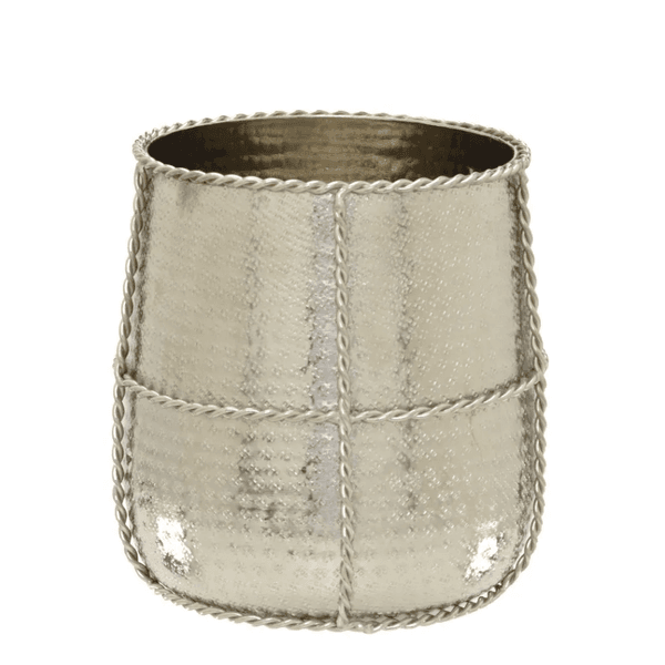 Vaso Decorativo Noah Prata 22cm