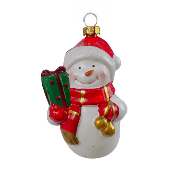 Pendente Boneco De Neve Natalino Enfeite P/ Arvore De Natal