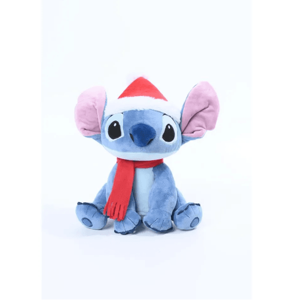 Pelúcia Stitch Grande Clássico Cromus Natal Disney 26cm
