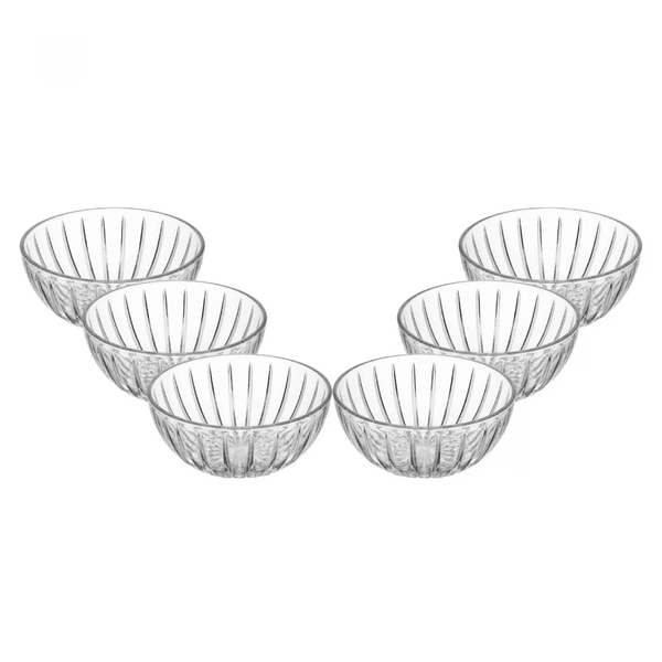 Conjunto 6 Bowls Bangkok 12,5cm x 12,5cm x 6cm Cristal Ecológico Wolff