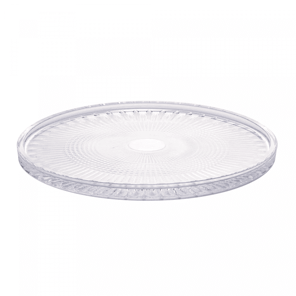 Prato de Cristal para Servir Queen 32cm Wolff
